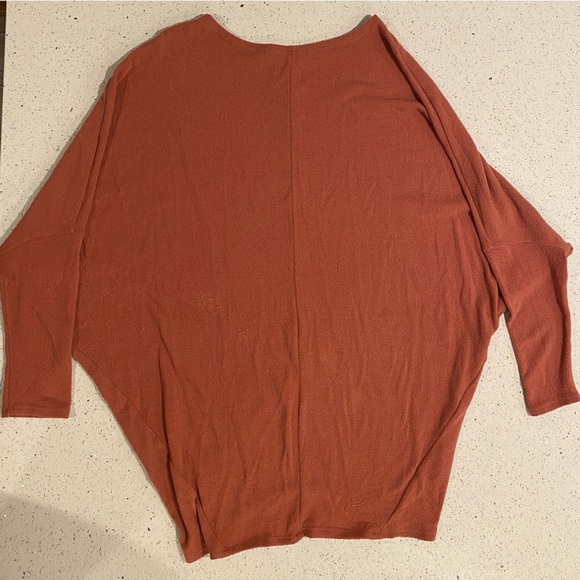 Lulu’s Basics Mauve Oversized Sweater - Picture 3 of 5